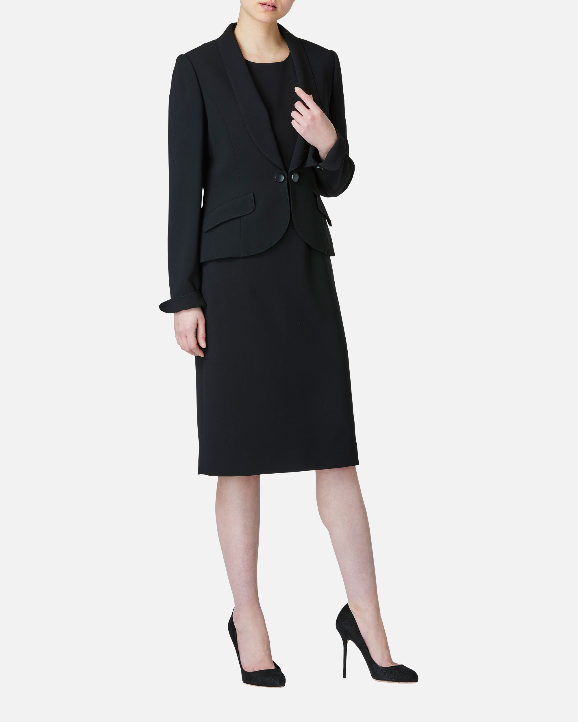 숄 컬러 재킷 / Shawl Lapel Jacket
