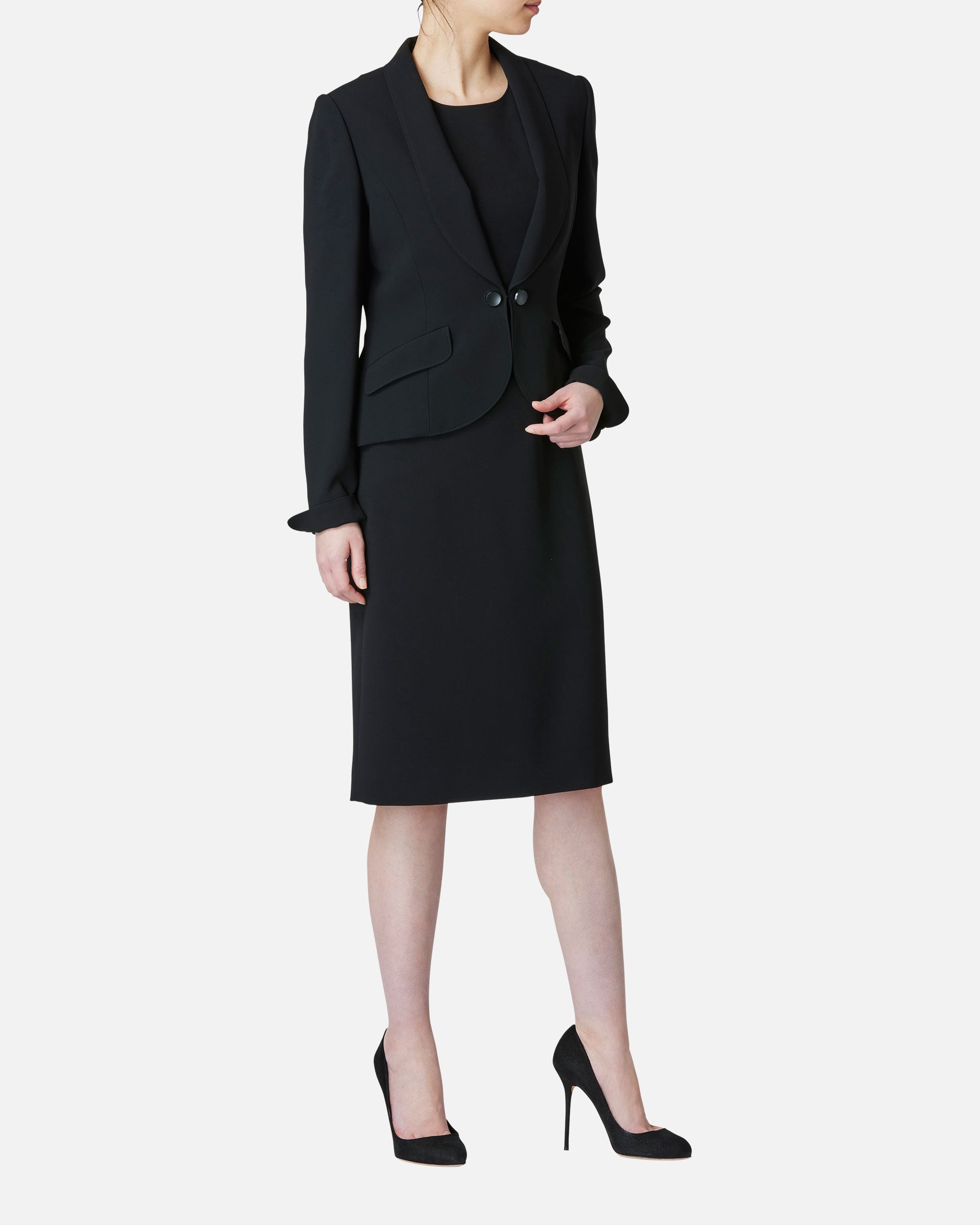 숄 컬러 재킷 / Shawl Lapel Jacket
