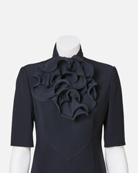 실크 쉬폰 프릴 스카프 / Silk Chiffon Frill Scarf